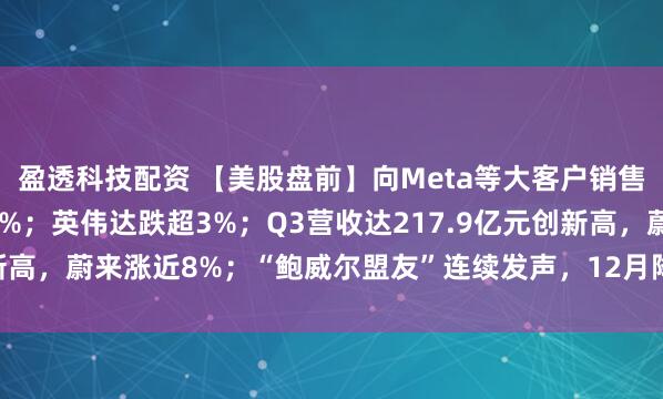 盈透科技配资 【美股盘前】向Meta等大客户销售TPU芯片，谷歌涨超2%；英伟达跌超3%；Q3营收达217.9亿元创新高，蔚来涨近8%；“鲍威尔盟友”连续发声，12月降息预期升至80.9%